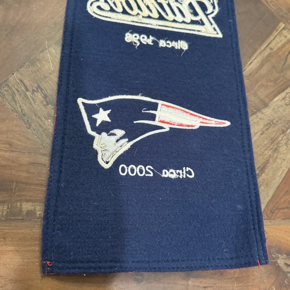 New England‎ Patriots Vintage Pennant Banner Team Logos 1961 1993 2000